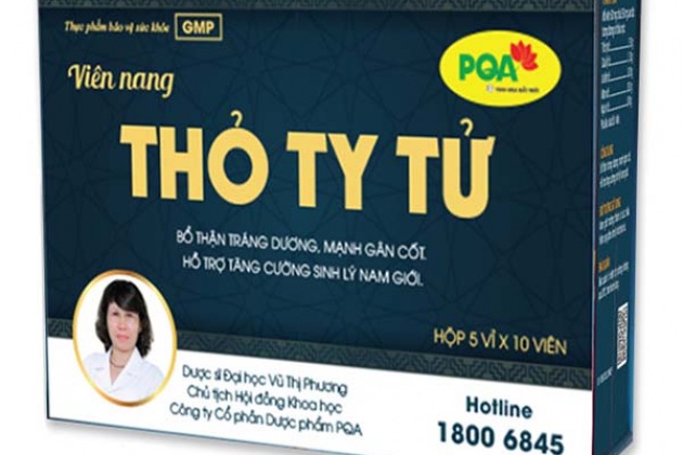PQA Thỏ ty tử - Bổ thận tráng dương, hỗ trợ tăng cường sinh lý